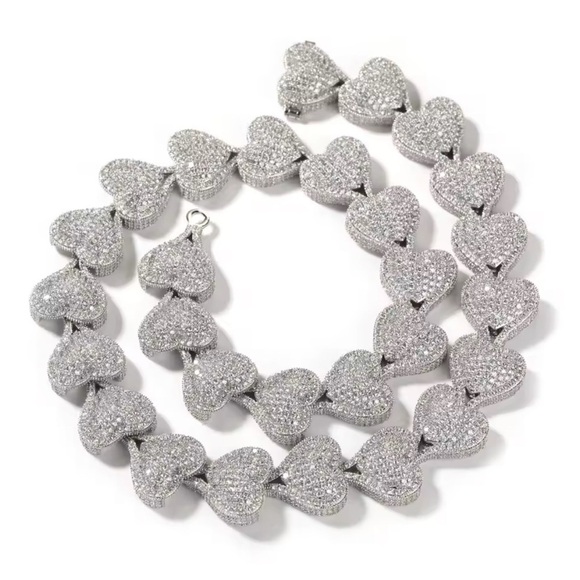 Jewelry - Silver Heart Necklace 16inch